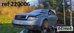 despiece Audi A4 (8E) 2002 1.9 TDi 130CV (ref 220006)