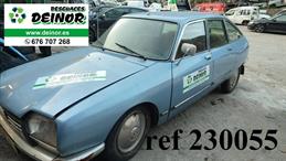 despiece Citroen GS Palas 1.0 gasolina 54CV 1972 (ref 230055)