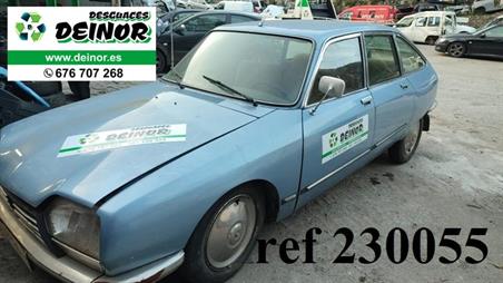 despiece Citroen GS Palas 1.0 gasolina 54CV 1972 (ref 230055)