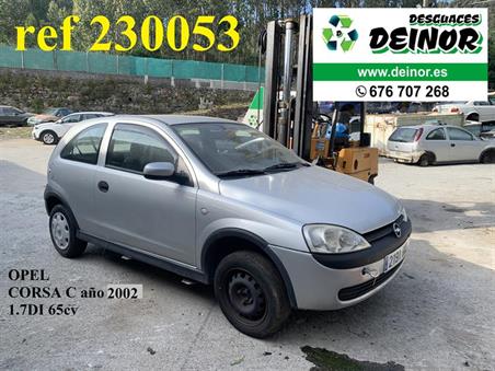 despiece Opel Corsa C 1.7DI 65cv 2002 (ref 230053)