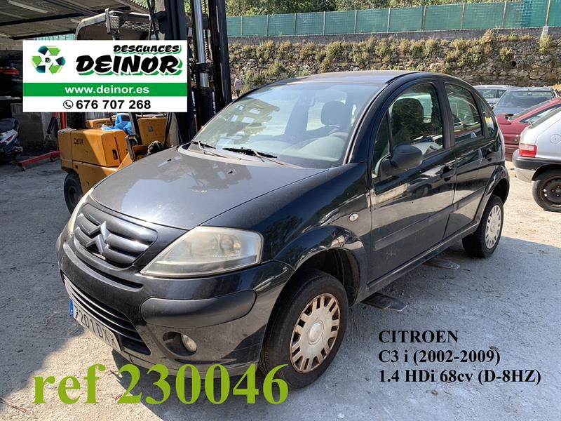 despiece Citroen C3 I 2006 1.4HDi 68cv D-8HZ (ref 230046)