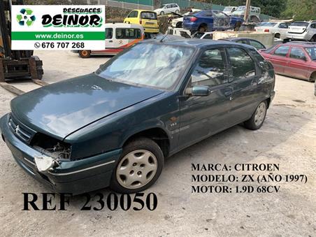 despiece Citroen ZX 1.9D 68CV 1997 (ref 230050)