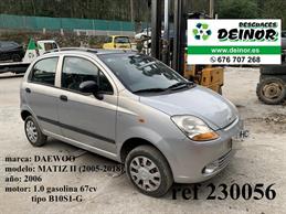 despiece Daewoo Matiz II (2005-2018) 1.0i 67cv 2006 (ref 230056)