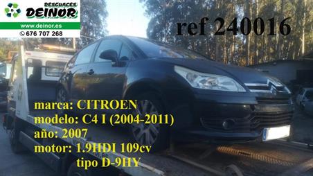 despiece completo Citroen C4 I (2004-2011) 1.6HDI 109cv motor tipo D-9HY (ref 230016)